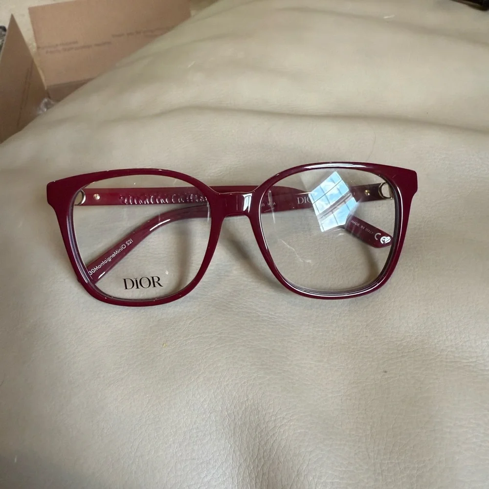 Dior Deep Red Eyewear